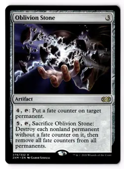 Oblivion Stone 279 Double Masters Normal NM - Image 1