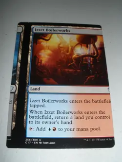 MTG Magic Commander Miscut Misprint Izzet Boilerworks x1 NM - Image 1