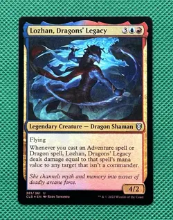 Lozhan, Dragons' Legacy 281 Foil MTG Commander Legends Battle for Baldur's Gate - Image 1