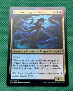 Lozhan, Dragons' Legacy 281 Foil MTG Commander Legends Battle for Baldur's Gate - Image 2
