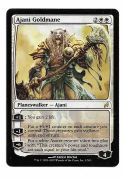 MTG Ajani Goldmane X1 Lorwyn edition rare - Image 1