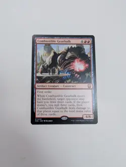 MTG - Combustible Gearhulk - Commander: Modern Horizons 3 NM/M Condition - Image 1
