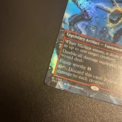 Mjolnir, Hammer of Thor (Borderless) (0339) Marvel Super Heroes Foil - Image 3