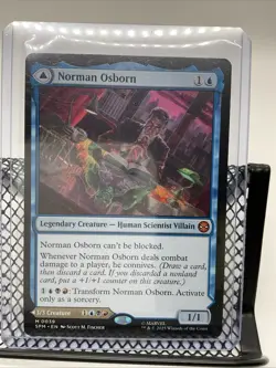 NM/M - Norman Osborn/Green Goblin M 0039 - MTG Marvel's Spider-Man - Image 2