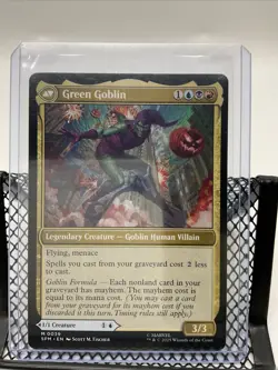 NM/M - Norman Osborn/Green Goblin M 0039 - MTG Marvel's Spider-Man - Image 5