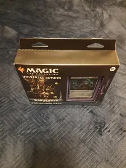 MTG universes beyond Warhammer 40K Commander Deck Necron Dynasties New/Sealed - Image 3
