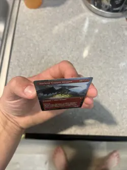 MTG CLB 368 Ancient Copper Dragon Borderless - Image 3