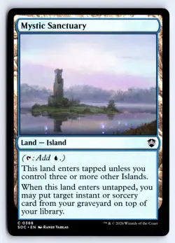 Mystic Sanctuary 388 Commander: Secrets of Strixhaven Magic: The Gathering NM - Image 1