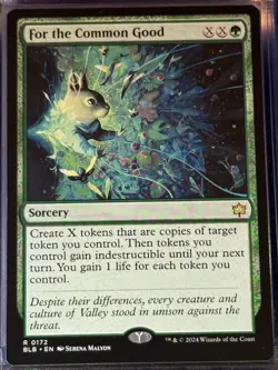 For the Common Good BLB 172 Magic MTG R NM - Image 1