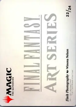 MTG Normal Flash Photography Scene Art Card S Art Series: FINAL FANTASY 22 NM - Image 2