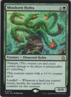 Mossborn Hydra R Foundations 107 NM - Image 1