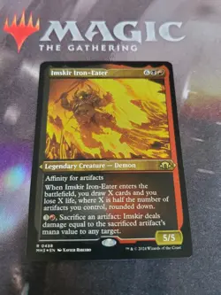 Mtg. Imskir Iron-Eater. Foil Etched. Modern Horizons 3. Pack Fresh - Image 1