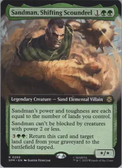 MTG (Regular) Sandman, Shifting Scoundrel (Extended Art) R Marvel's Spider-Man 2 - Image 1