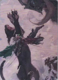 Drizzt Do'Urden Art Card S Art Series: Adventures in the Forgotten Realms 52 NM - Image 1