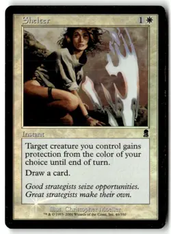 MTG Foil Shelter Odyssey - HP English - Image 1