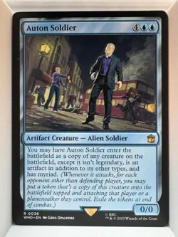 Auton Soldier R Universes Beyond: Doctor Who 36 NM - Image 1