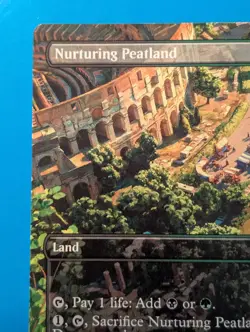 Magic The Gathering 🇨🇦 Only Nurturing Peatland Norm Borderless Ass Creed M 114 - Image 2