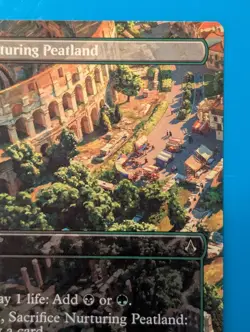 Magic The Gathering 🇨🇦 Only Nurturing Peatland Norm Borderless Ass Creed M 114 - Image 3