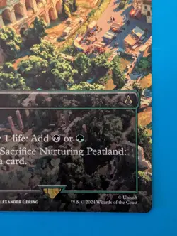 Magic The Gathering 🇨🇦 Only Nurturing Peatland Norm Borderless Ass Creed M 114 - Image 4
