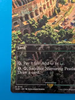 Magic The Gathering 🇨🇦 Only Nurturing Peatland Norm Borderless Ass Creed M 114 - Image 5
