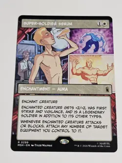 Super-Soldier Serum (Borderless) Marvel Super Heroes Regular MTG - Image 1