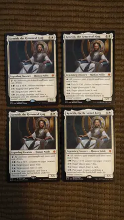 Magic: the Gathering / MtG Kenrith, the Returned King x4 Throne of Eldraine - Image 1