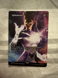 MTG Ephemerate #0044 Borderless Mythic Marvel Universe Eternal-Legal (MAR) - Image 1