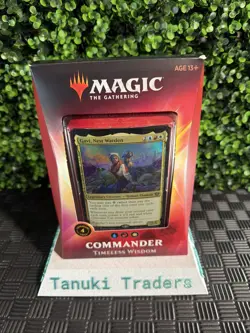 MTG Timeless Wisdom Commander Deck Ikoria Magic The Gathering - New Sealed 630509943579 - Image 1