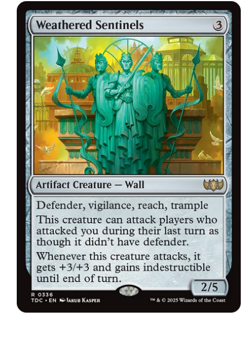Weathered Sentinels Commander: Tarkir Dragonstorm MTG - Image 1