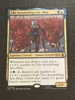 MTG Marvel Super Heroes The Astonishing Ant-Man 0204 Rare - Image 1