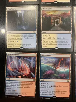 Mtg Red Blue White Land Bundle (jeskai) From MH3 Precon - Image 4