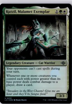 Kutzil, Malamet Exemplar The Lost Caverns of Ixalan Foil NM U 0232 - Image 1