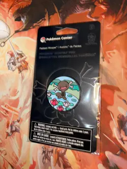 Pokemon Center Paldean Wooper Monthly Pin Habitat Pin 2025 1 of 12 - Image 1
