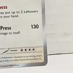 Pokemon TCG Snorlax 202/091 Shiny Holo Rare Paldean Fates Mint Condition - Image 3