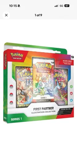 Pokemon TCG First Partner Illustration Series 1 - Image 1