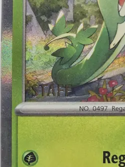 Pokemon Mega Evolution: Perfect Order STAFF Promo Set of 4 FACTORY SEALED - Image 2