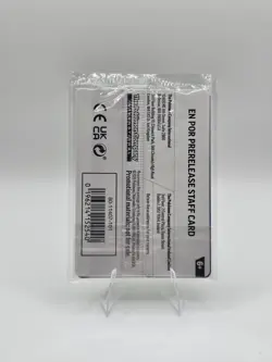 Pokemon Mega Evolution: Perfect Order STAFF Promo Set of 4 FACTORY SEALED - Image 3