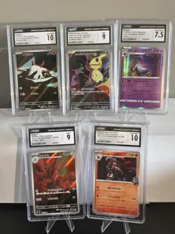 CGC LOT 5x POKEMON GRADED SLABS - Image 1