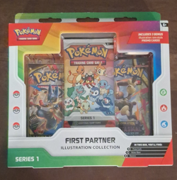 Pokemon First Partner Illustration Collection Series 1 Box Promo English 2021 - Image 1