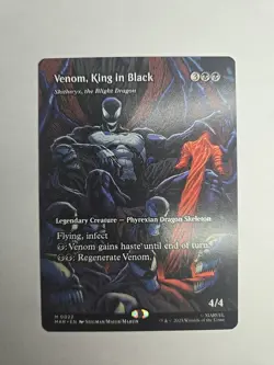 Venom, King in Black (Borderless) 0022 - Marvel's Spider-Man MTG - Image 1