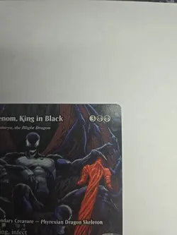 Venom, King in Black (Borderless) 0022 - Marvel's Spider-Man MTG - Image 4