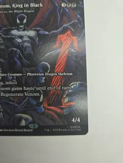 Venom, King in Black (Borderless) 0022 - Marvel's Spider-Man MTG - Image 5