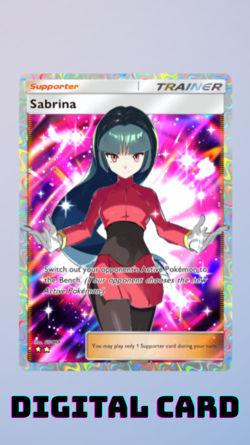 Sabrina Genetic Apex Pokemon TCG Pocket 2 Star ⭐⭐ (English) - Image 1