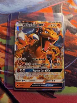 Charizard GX 20/147 Pokemon TCG SM - Burning Shadows LP WOW Look - Image 1
