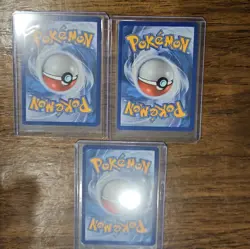 Pokemon First Partner Series 2 Johto Starter Set Chikorita Cyndaquil Totodile NM - Image 2