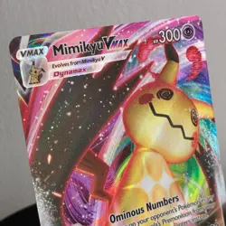 Pokemon TCG Mimikyu VMAX 069/172 Brilliant Stars Holo Rare NM/Mint - Image 4