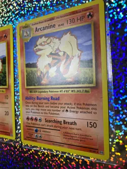 Pokemon TCG Evolutions Regular Non-Holo: 18/108 Arcanine; 17/108 Growlithe (x2) - Image 3