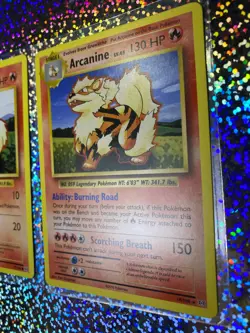 Pokemon TCG Evolutions Regular Non-Holo: 18/108 Arcanine; 17/108 Growlithe (x2) - Image 4