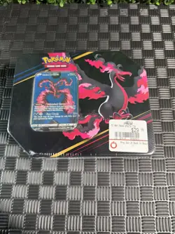 Pokemon Crown Zenith Galarian Moltres Tin - Factory Sealed with price sticker - Image 1