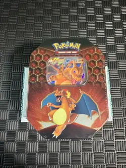Charizard GX Tin Box Pokemon Sun & Moon Hidden Fates 2019 New Sealed English - Image 1